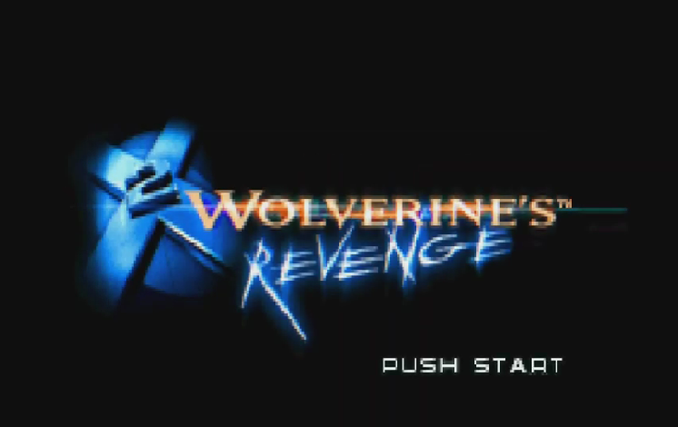 X Men 2 Wolverines Revenge Title Screen